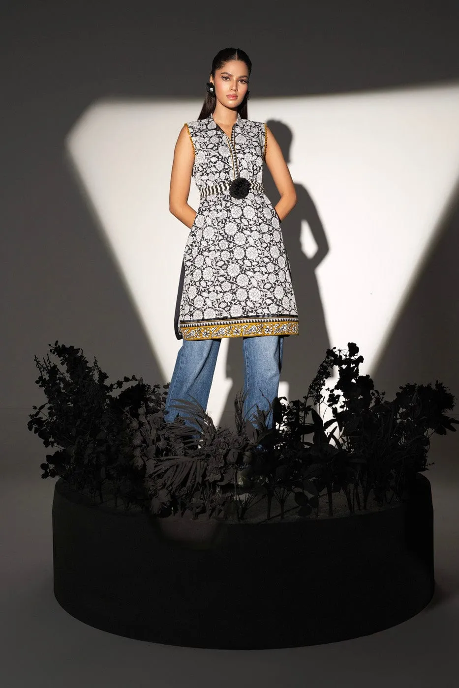 1 Pc Printed Lawn Shirt