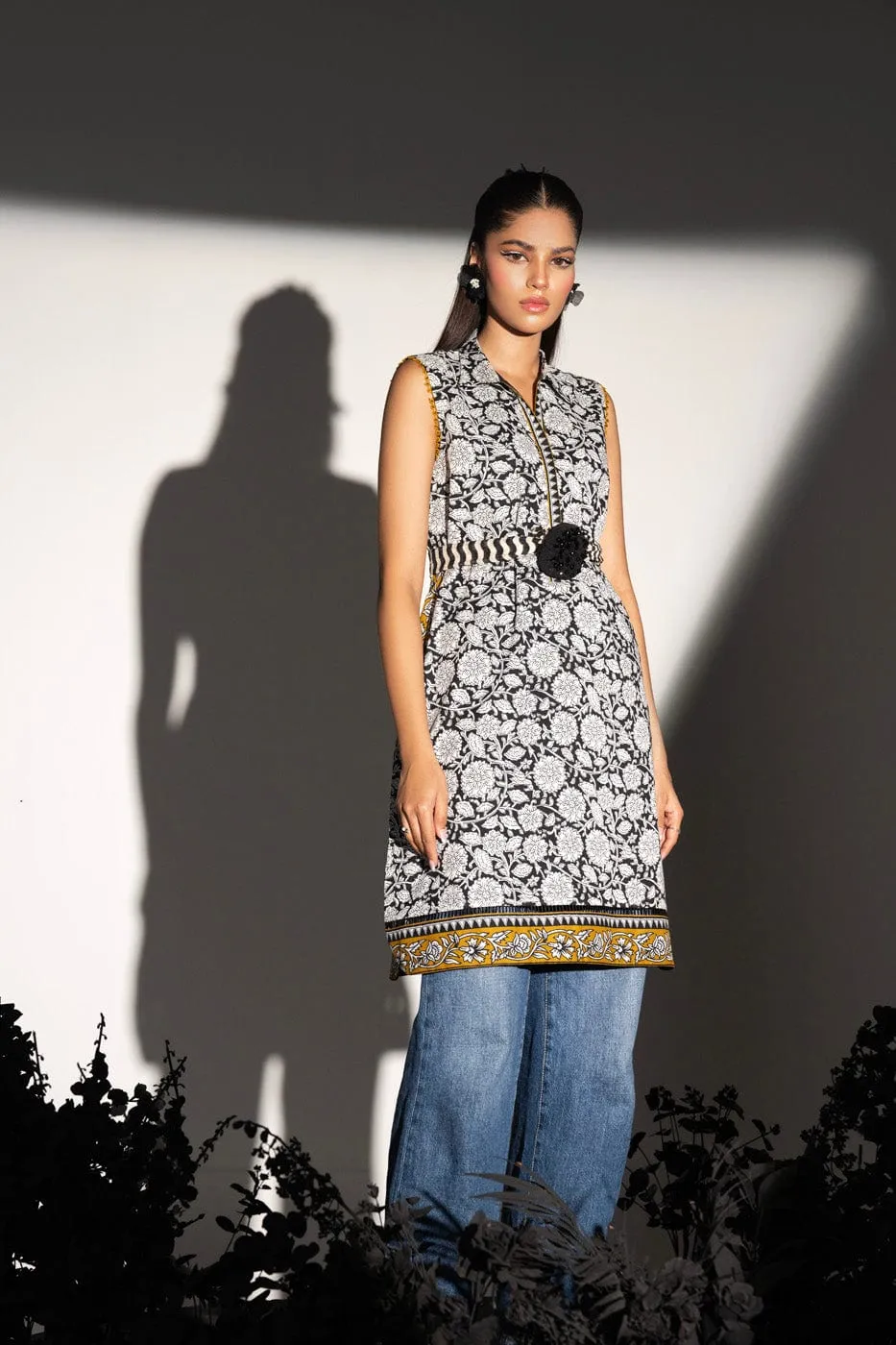 1 Pc Printed Lawn Shirt