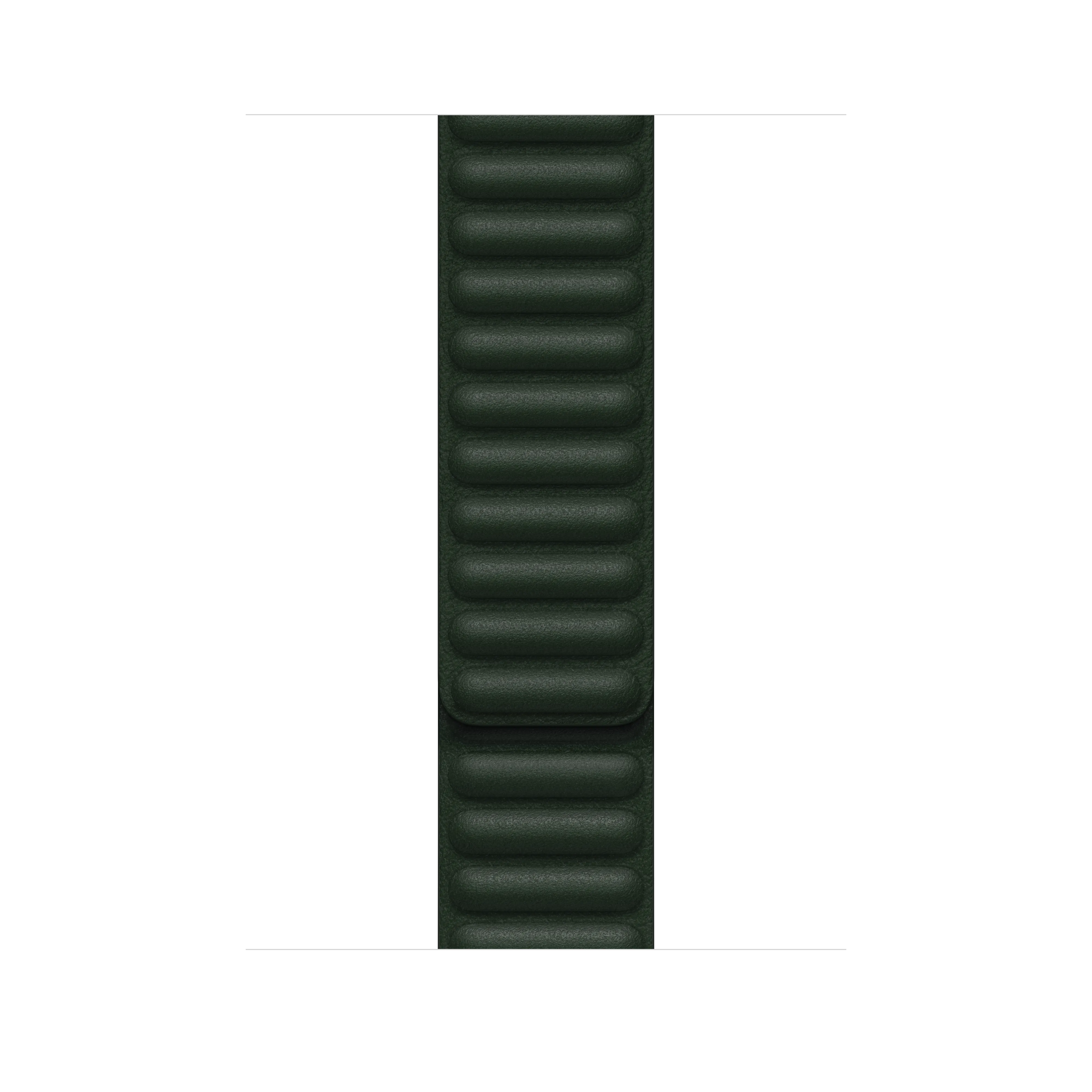 45mm Sequoia Green Leather Link - M/L