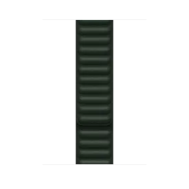 45mm Sequoia Green Leather Link - M/L