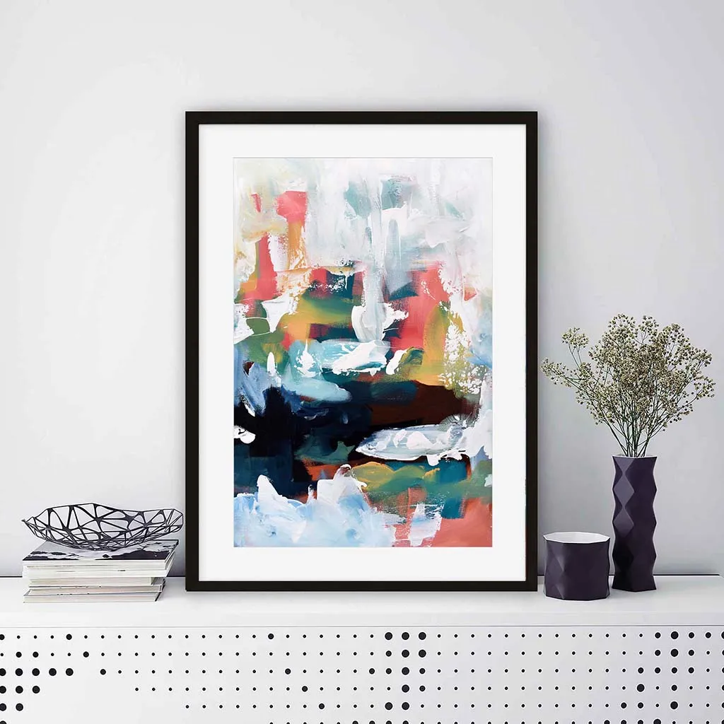 Abstract 190 Framed Art