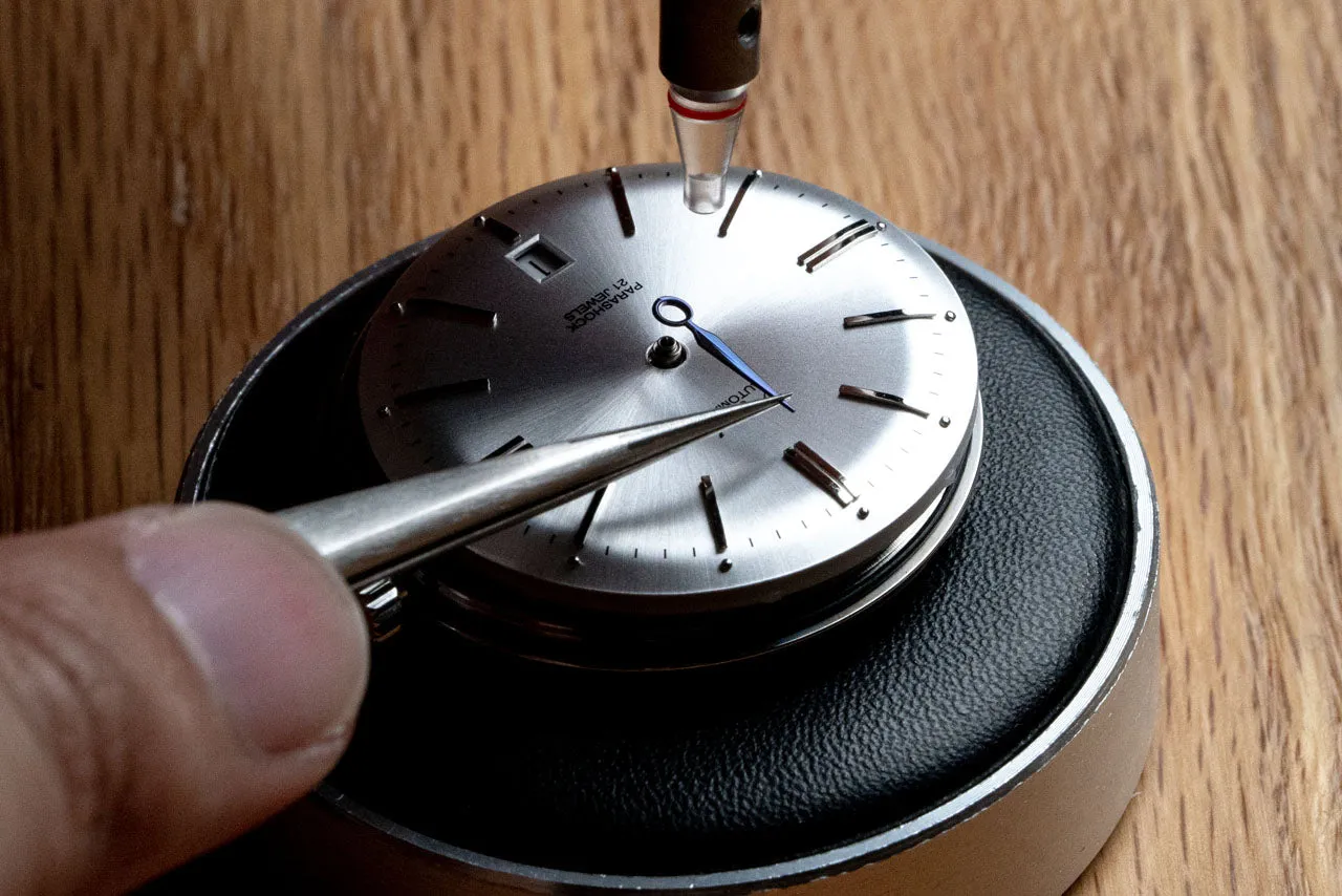 Advanced Watchmaking Gift Set for Vintage Watch Lovers | Learn watch assembly and steel bluing with flame | 38.5mm Mosel