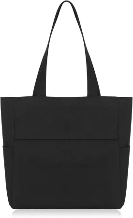Afashor Women's Vintage Canvas Tote Bag Casual Hobo Shoulder Satchel Large Capacity Handbag