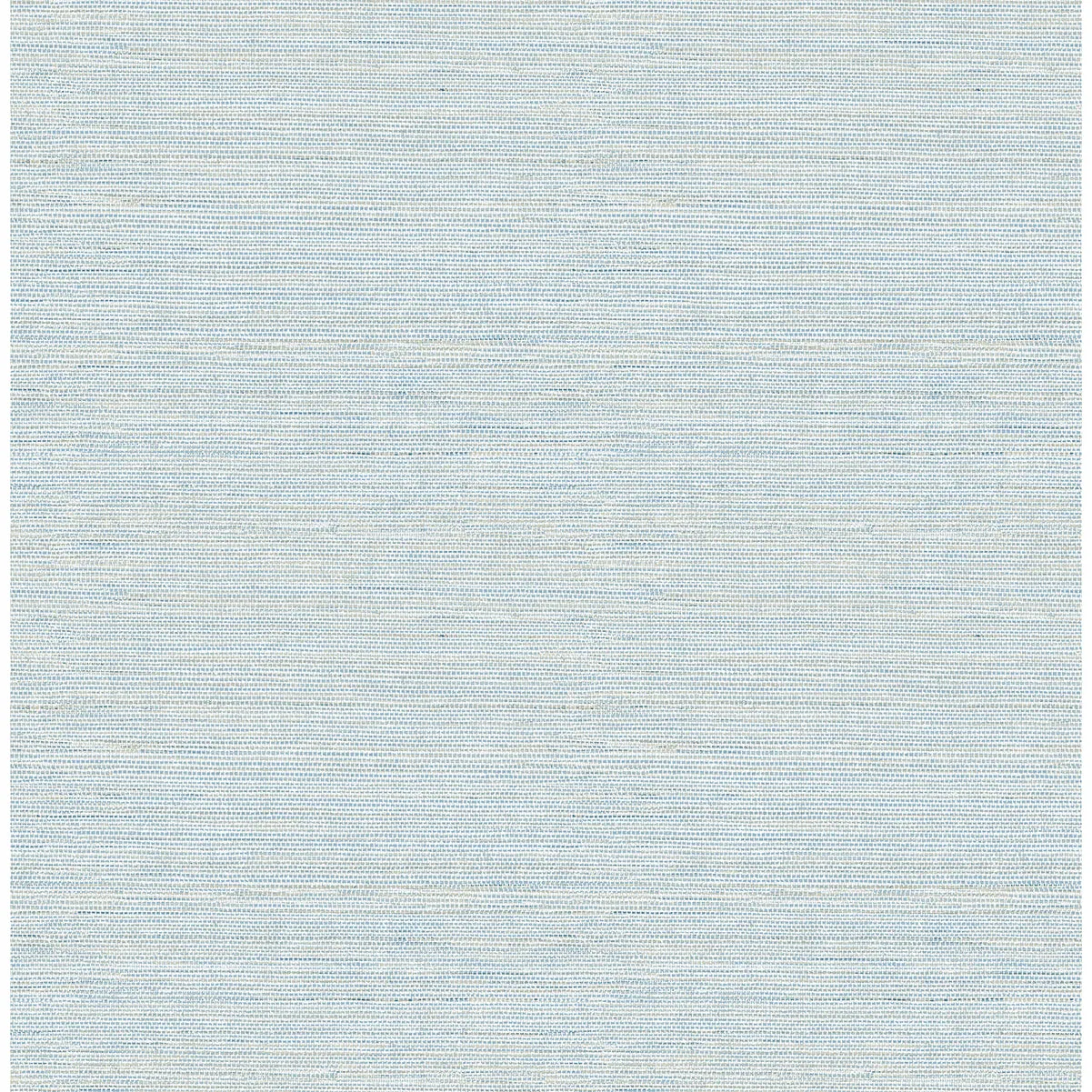 Agave Imitation Grasscloth Wallpaper in Blue from the Pacifica Collection