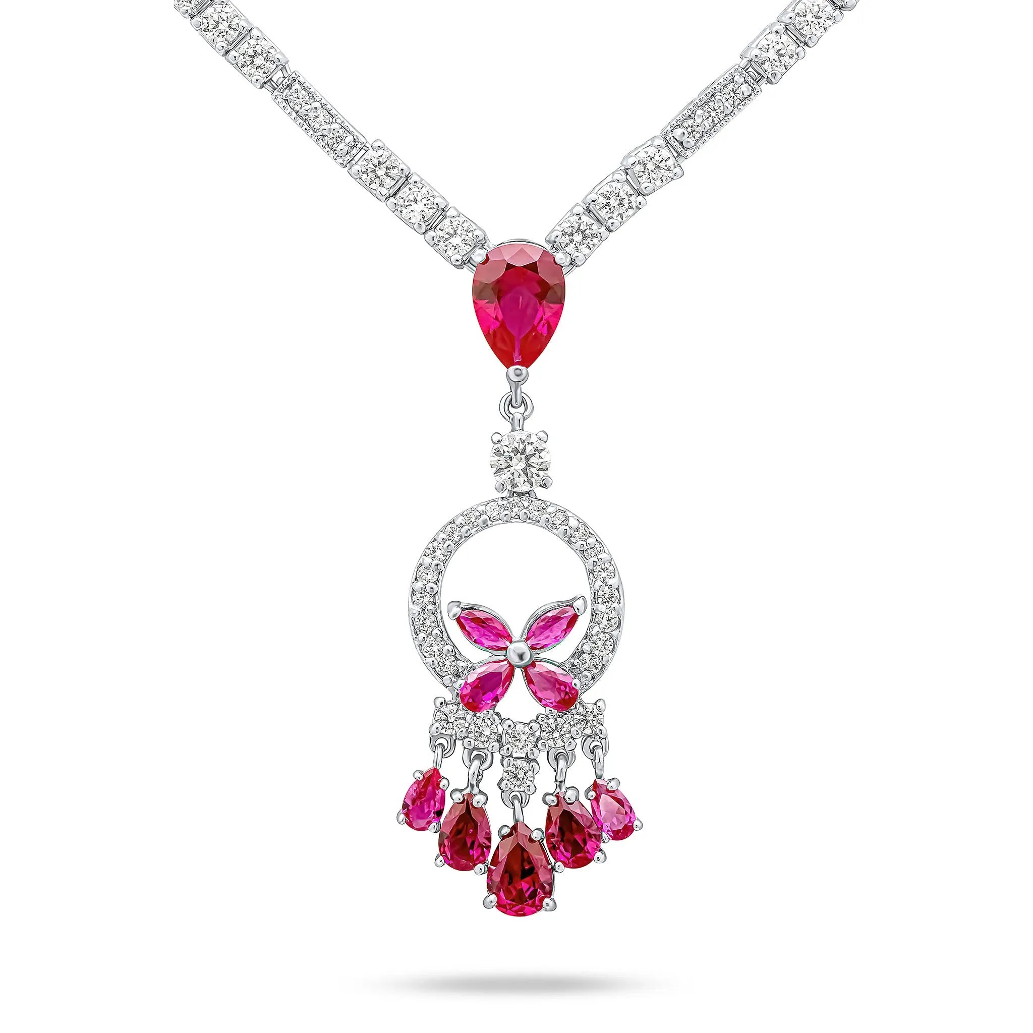 Astra Necklace (Ruby)