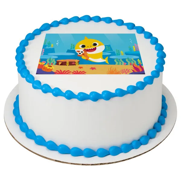 Baby Shark Edible Image