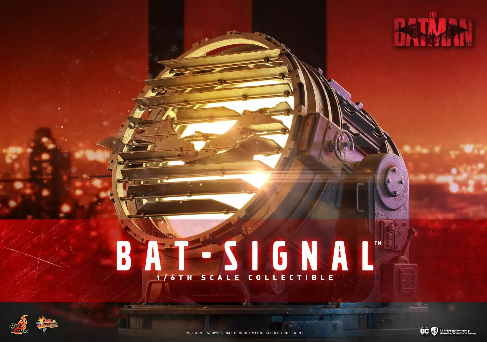 Batman & Bat-Signal Deluxe: The Batman: DC Comics: MMS641