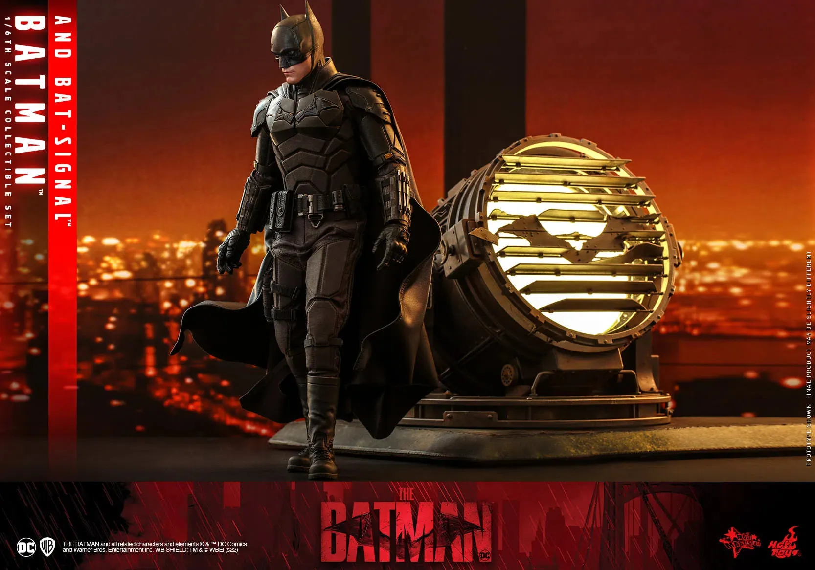 Batman & Bat-Signal Deluxe: The Batman: DC Comics: MMS641