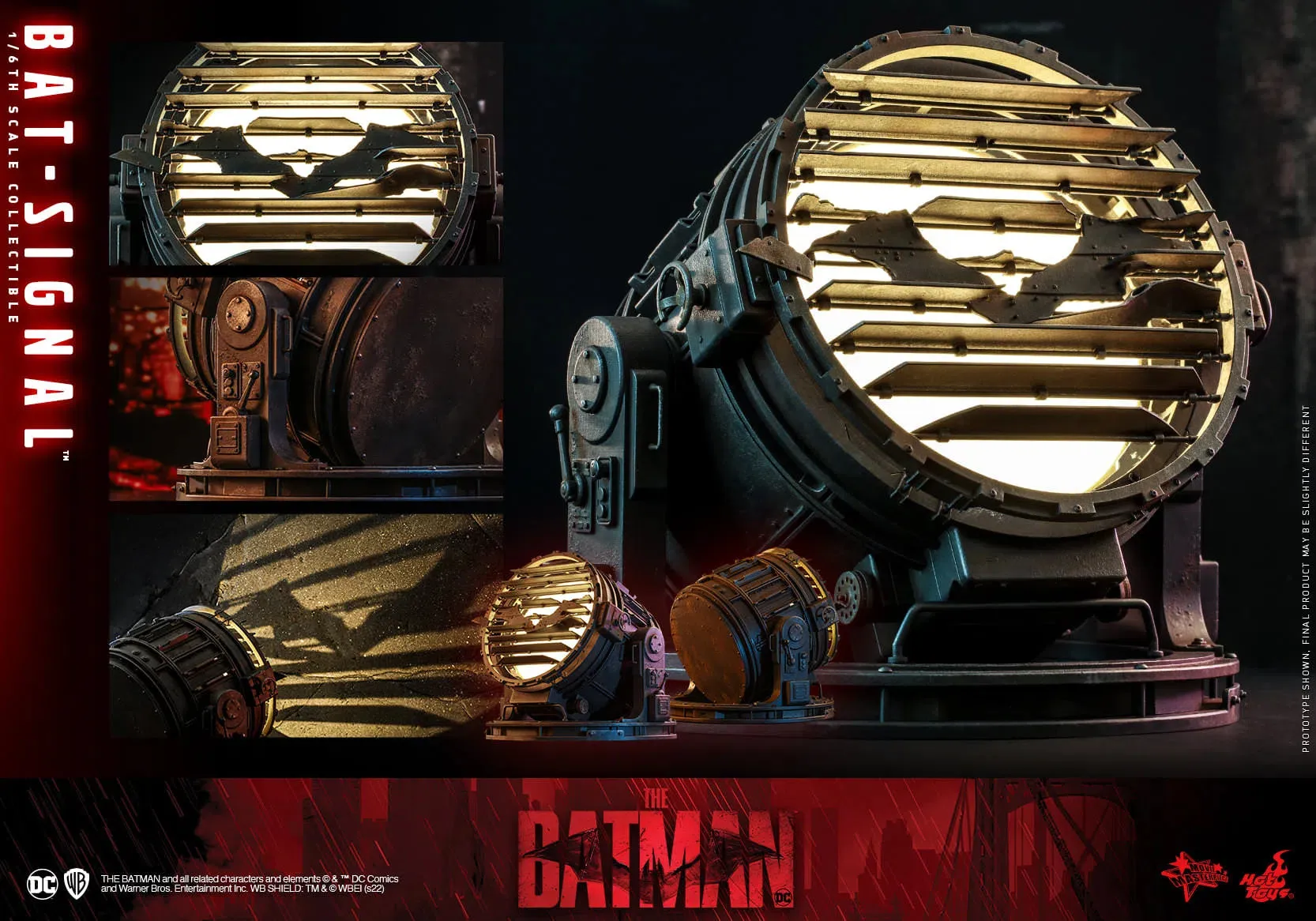 Batman & Bat-Signal Deluxe: The Batman: DC Comics: MMS641