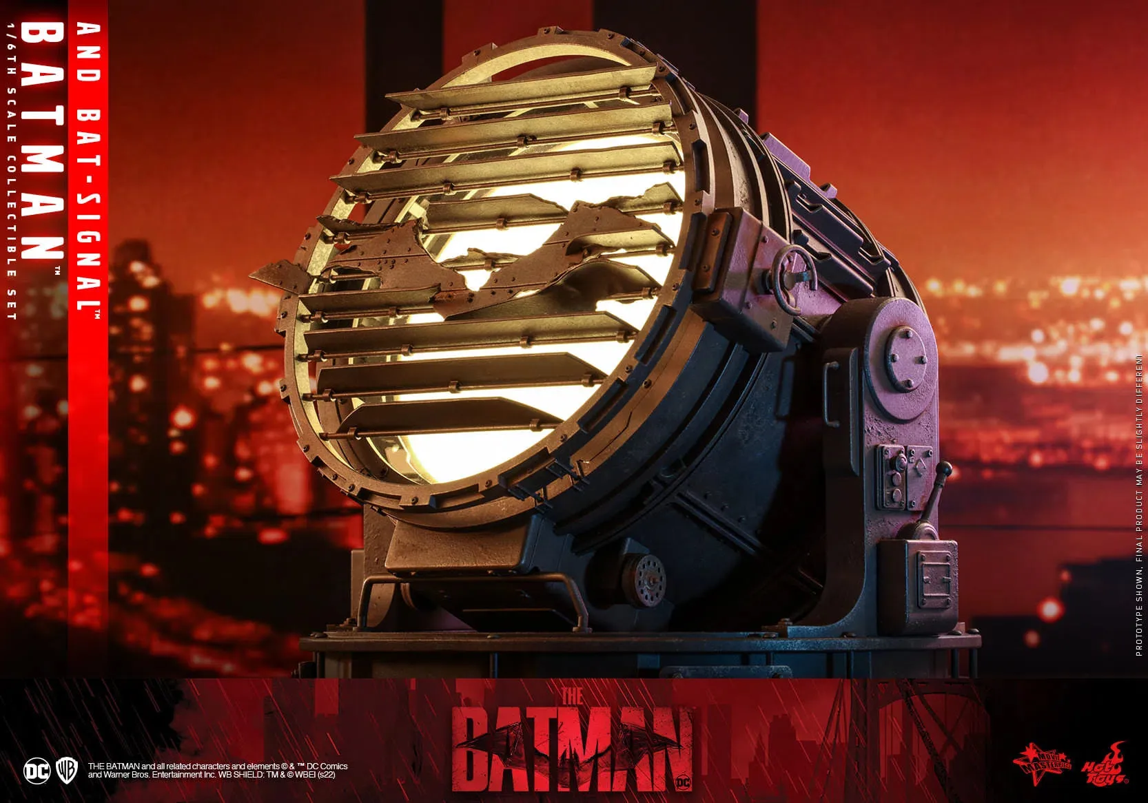 Batman & Bat-Signal Deluxe: The Batman: DC Comics: MMS641