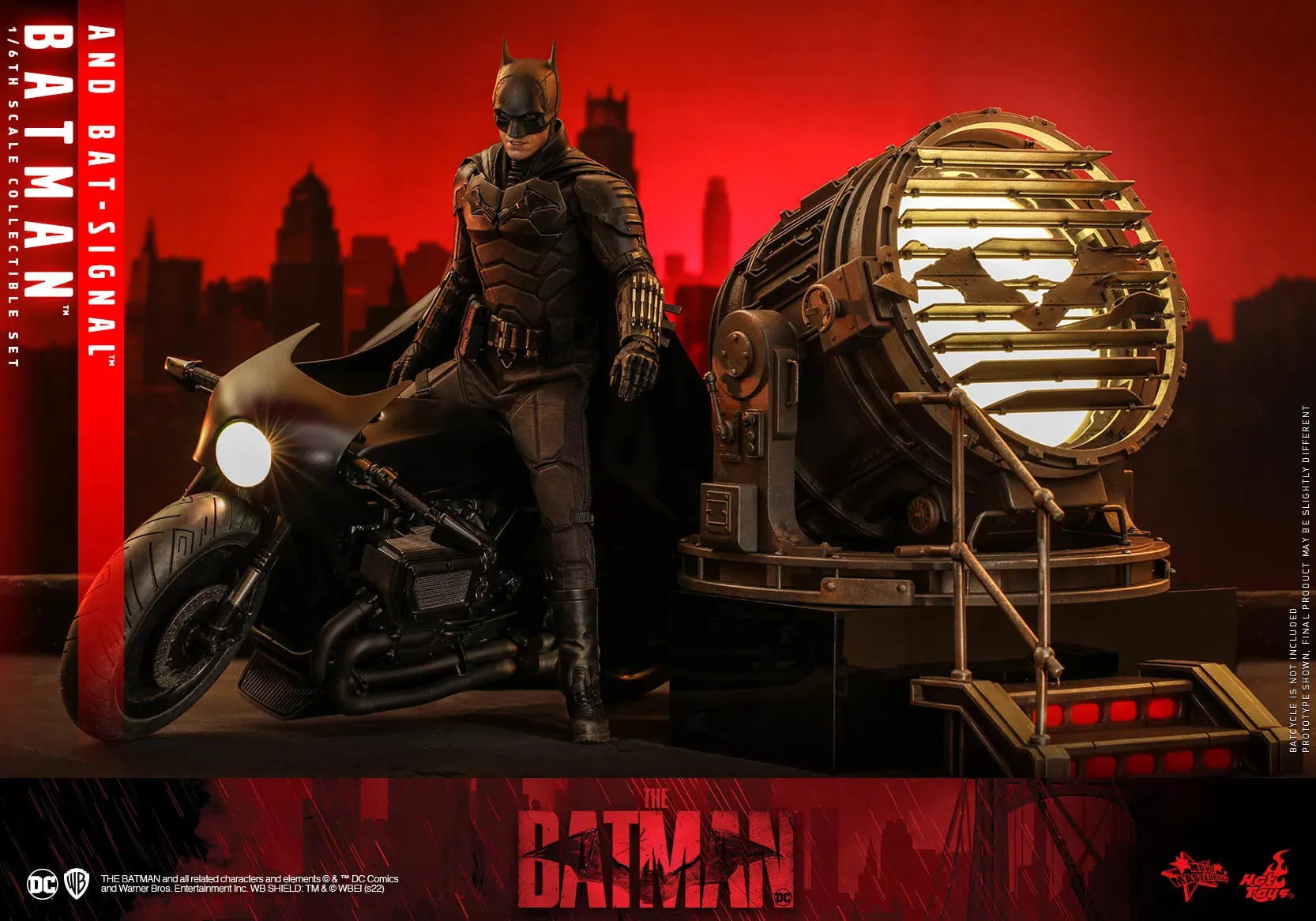Batman & Bat-Signal Deluxe: The Batman: DC Comics: MMS641