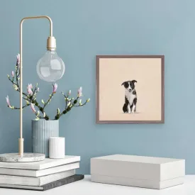 Best Friend - Border Collie Pride Mini Framed Canvas