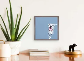Best Friend - Dalmatian Mini Framed Canvas