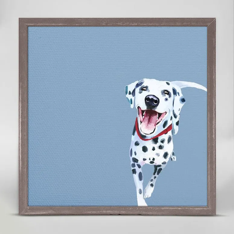 Best Friend - Dalmatian Mini Framed Canvas