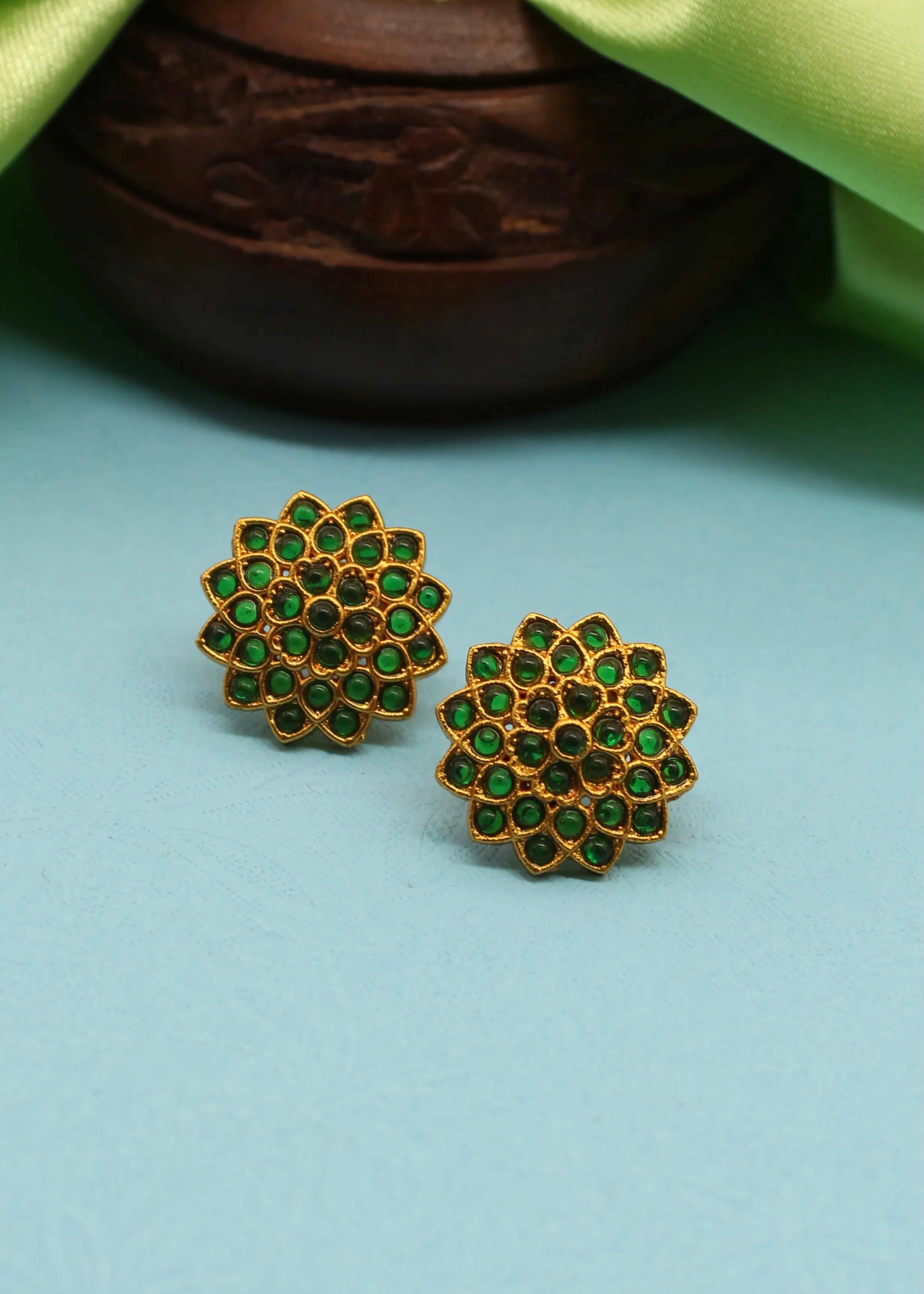 BLOSSOM DESIGNER EAR-STUDS