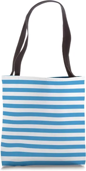 Blue Ivy Cabana Tent Stripe Tote Bag