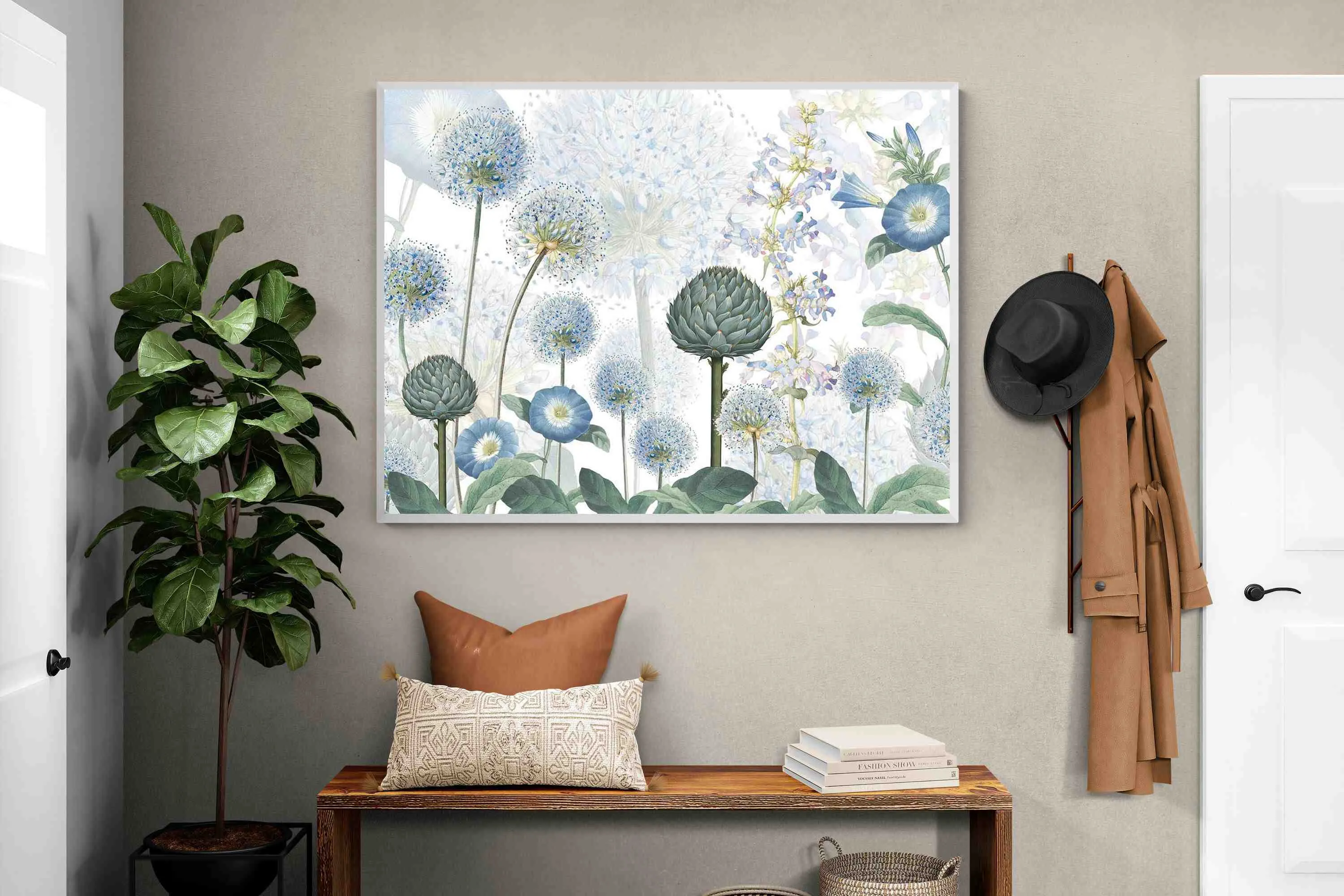 Blue Wild Meadow