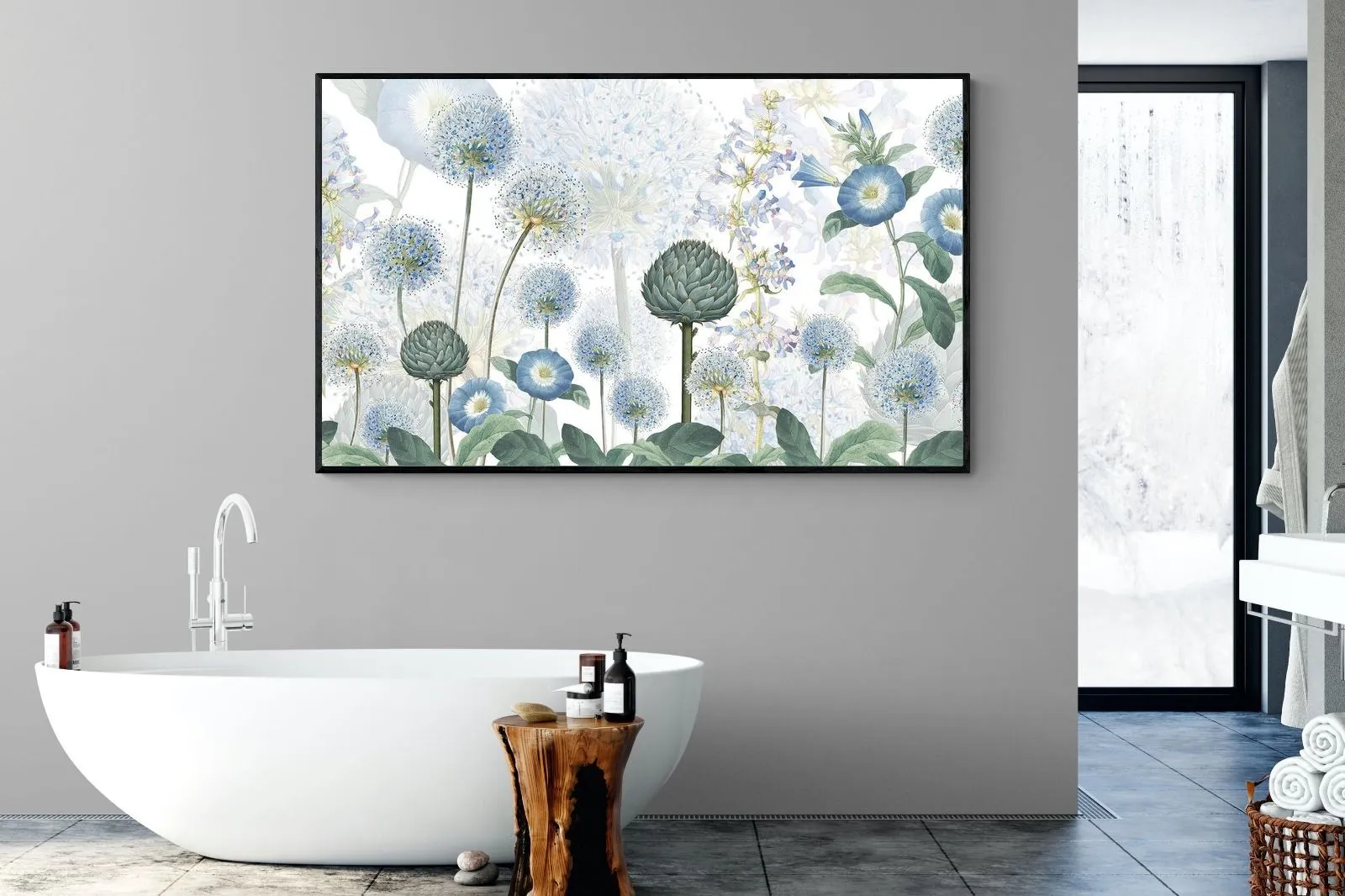 Blue Wild Meadow