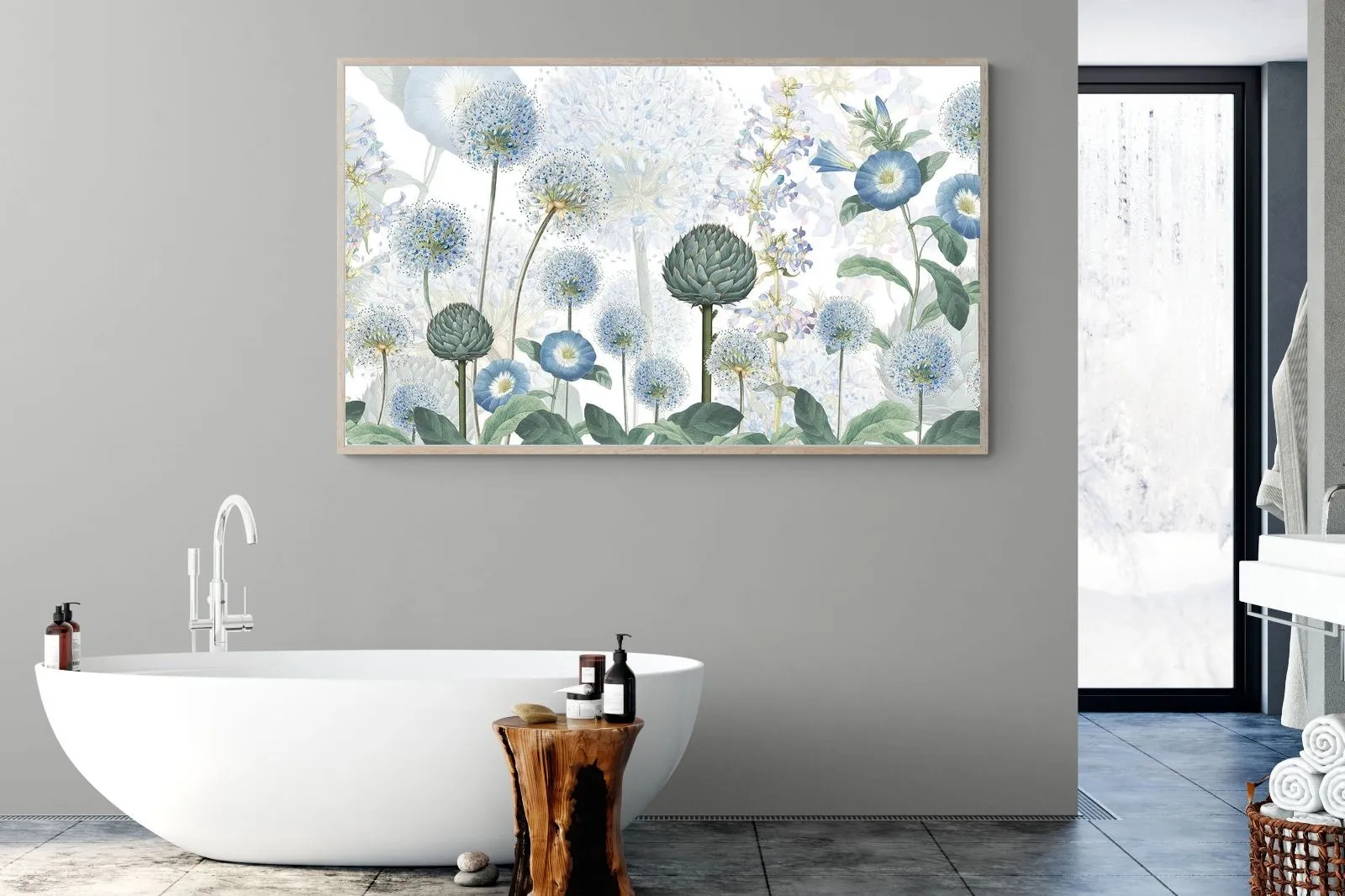 Blue Wild Meadow