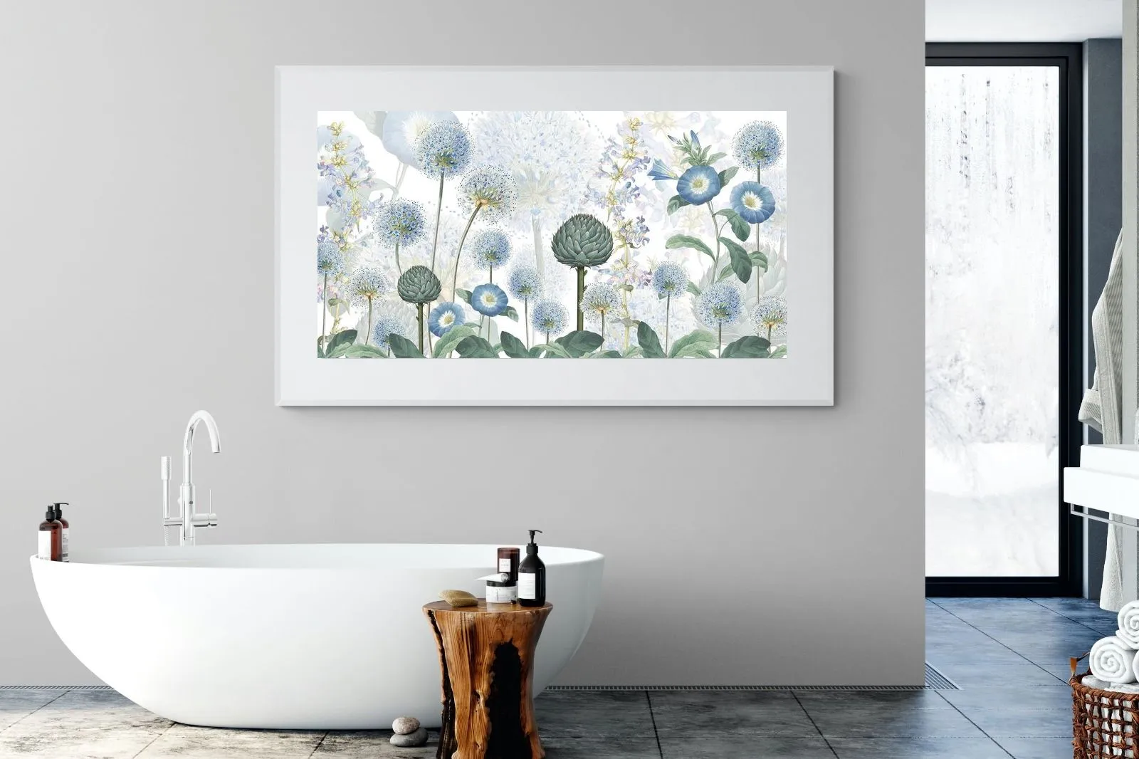 Blue Wild Meadow