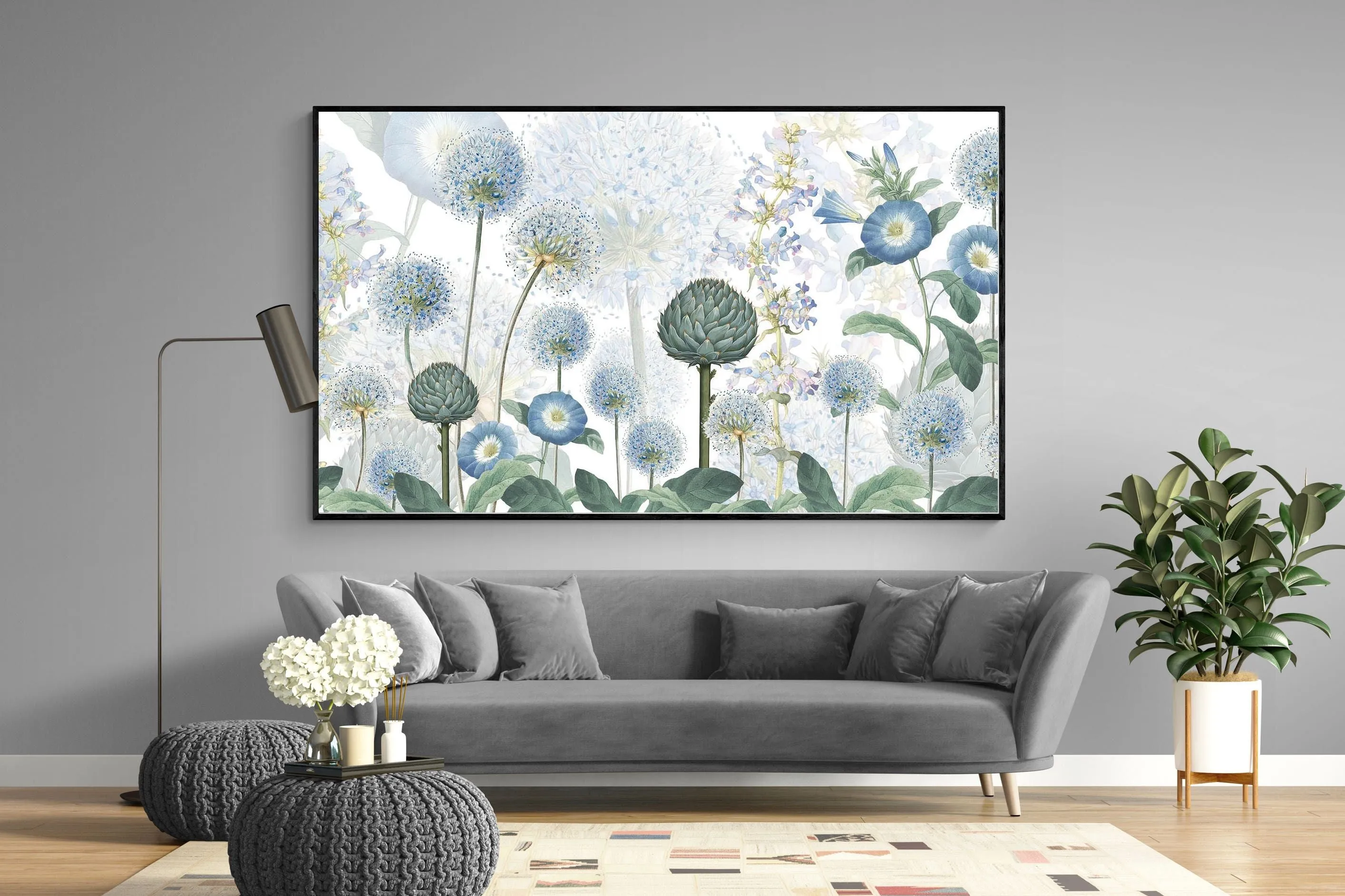Blue Wild Meadow
