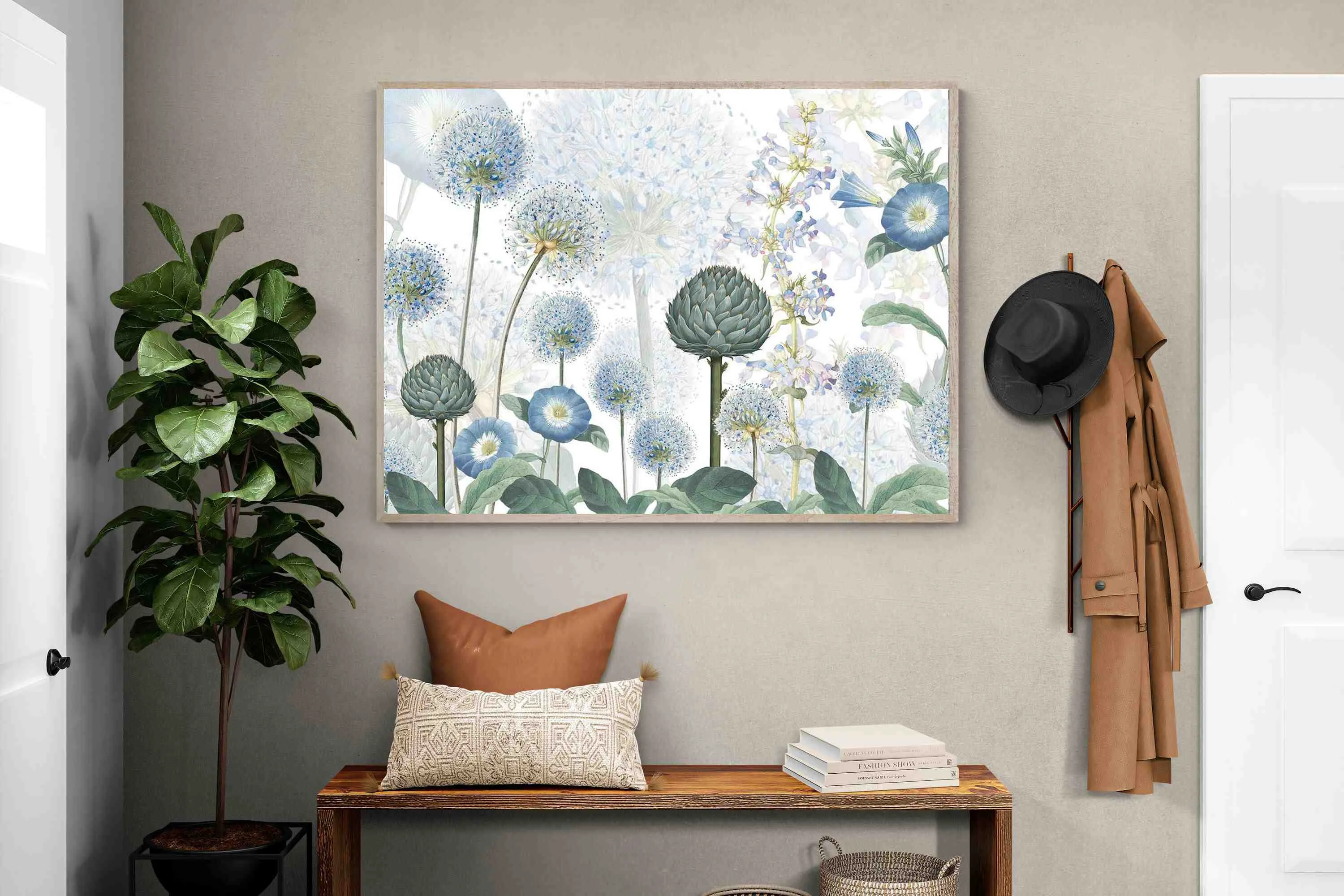 Blue Wild Meadow
