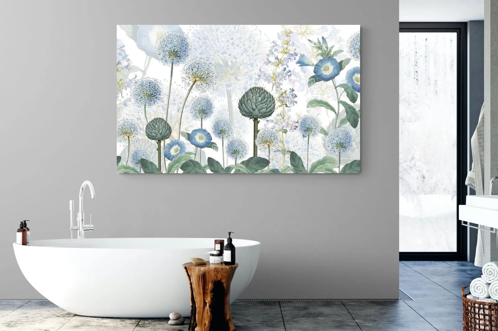 Blue Wild Meadow