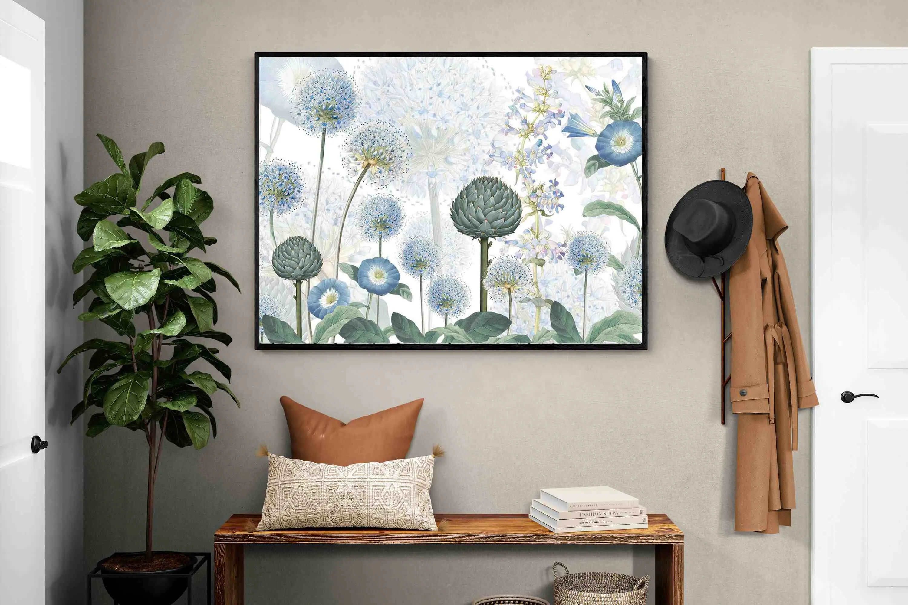 Blue Wild Meadow