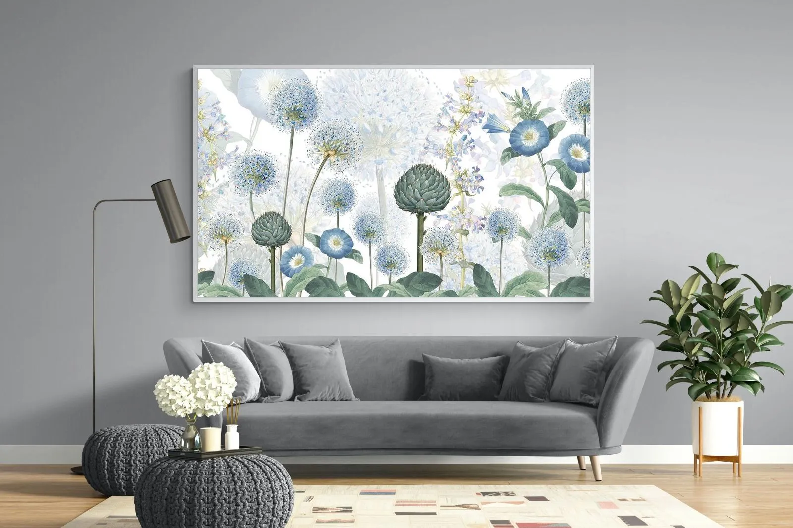 Blue Wild Meadow