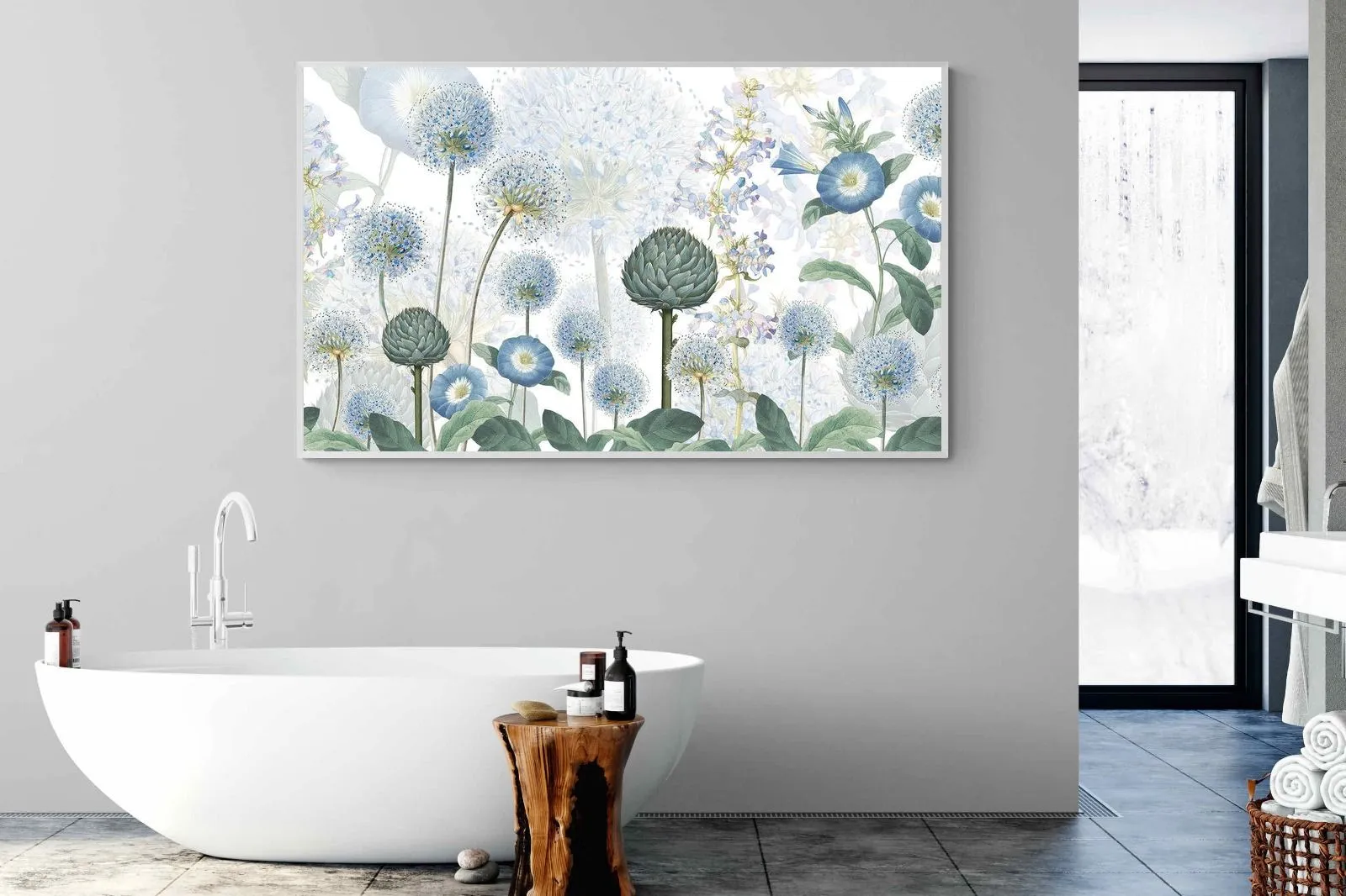 Blue Wild Meadow