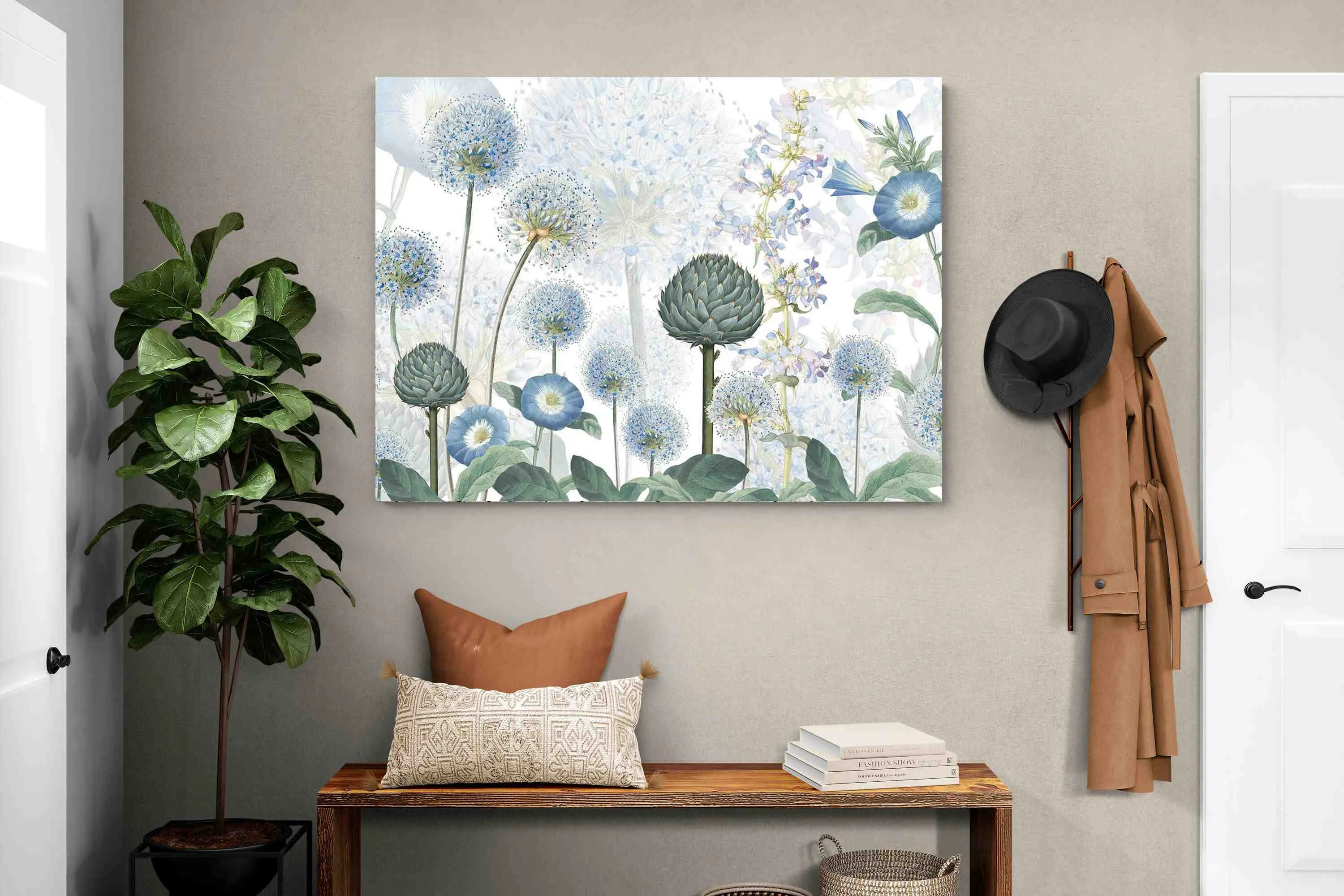 Blue Wild Meadow