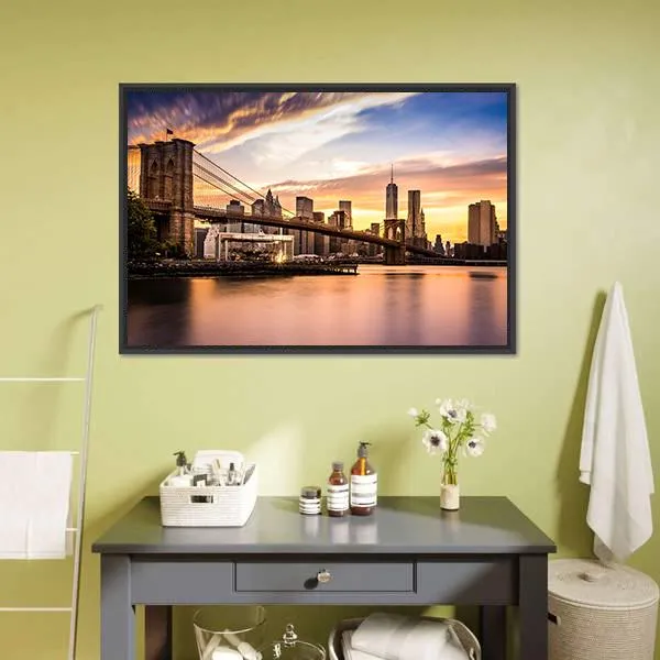 Brooklyn Bridge Park Canvas Wall Art