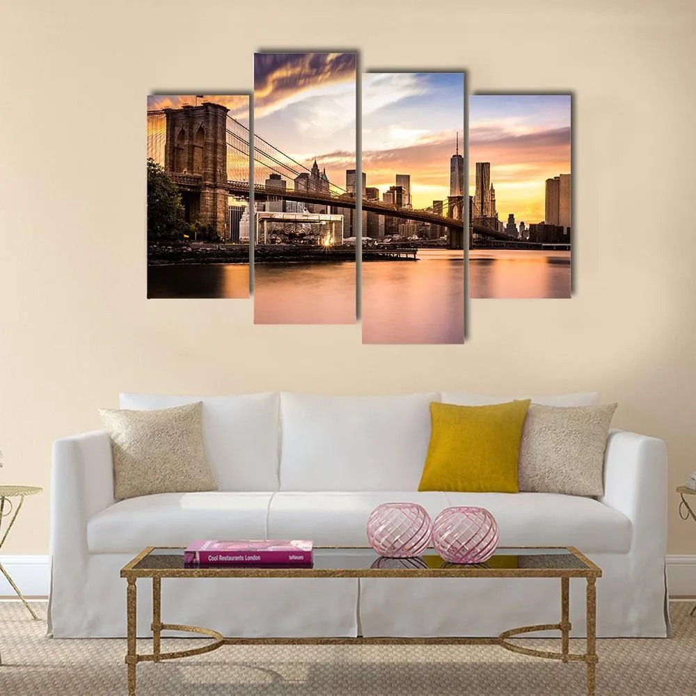 Brooklyn Bridge Park Canvas Wall Art