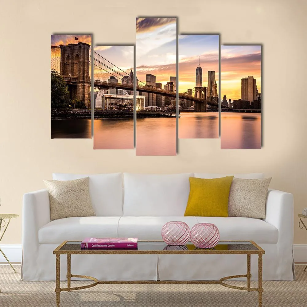 Brooklyn Bridge Park Canvas Wall Art