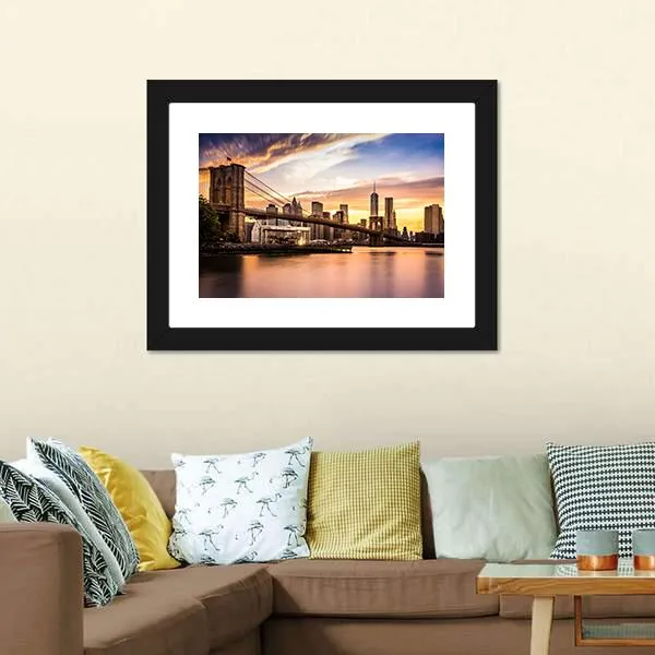 Brooklyn Bridge Park Canvas Wall Art