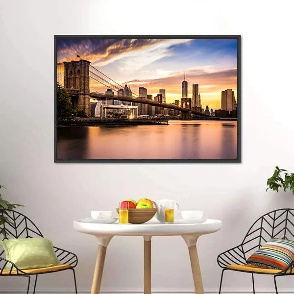 Brooklyn Bridge Park Canvas Wall Art
