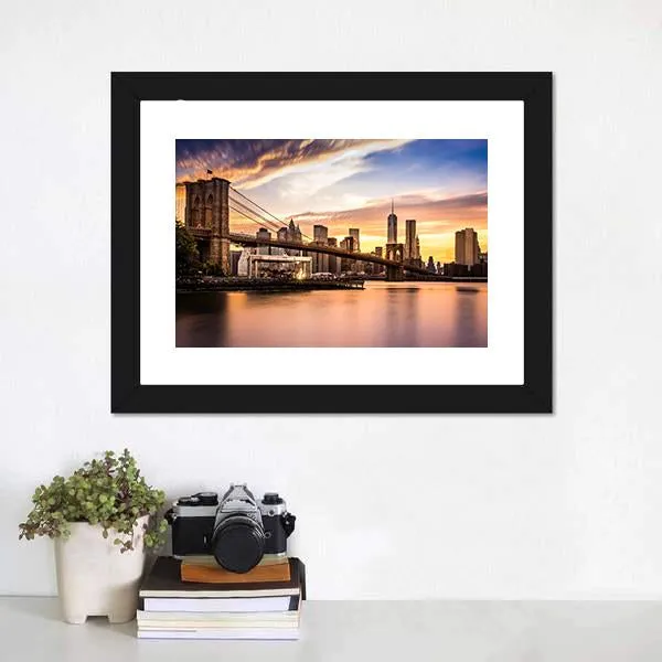 Brooklyn Bridge Park Canvas Wall Art