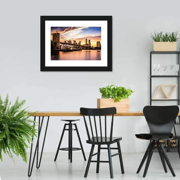 Brooklyn Bridge Park Canvas Wall Art