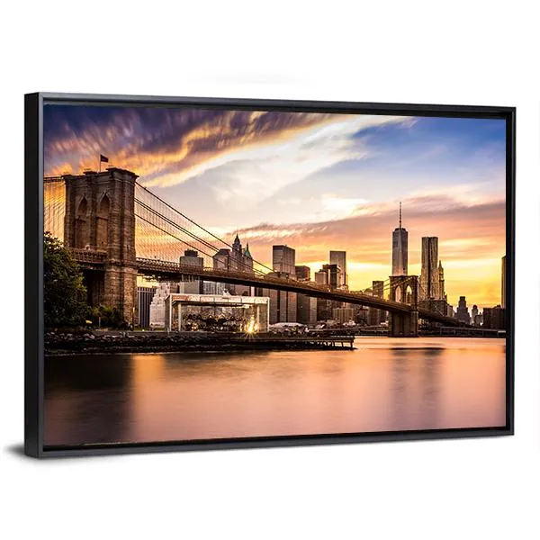 Brooklyn Bridge Park Canvas Wall Art