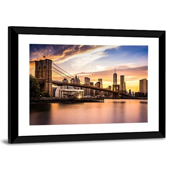 Brooklyn Bridge Park Canvas Wall Art
