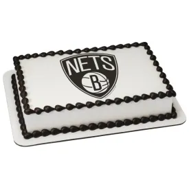 Brooklyn Nets Edible Image Cake Topper