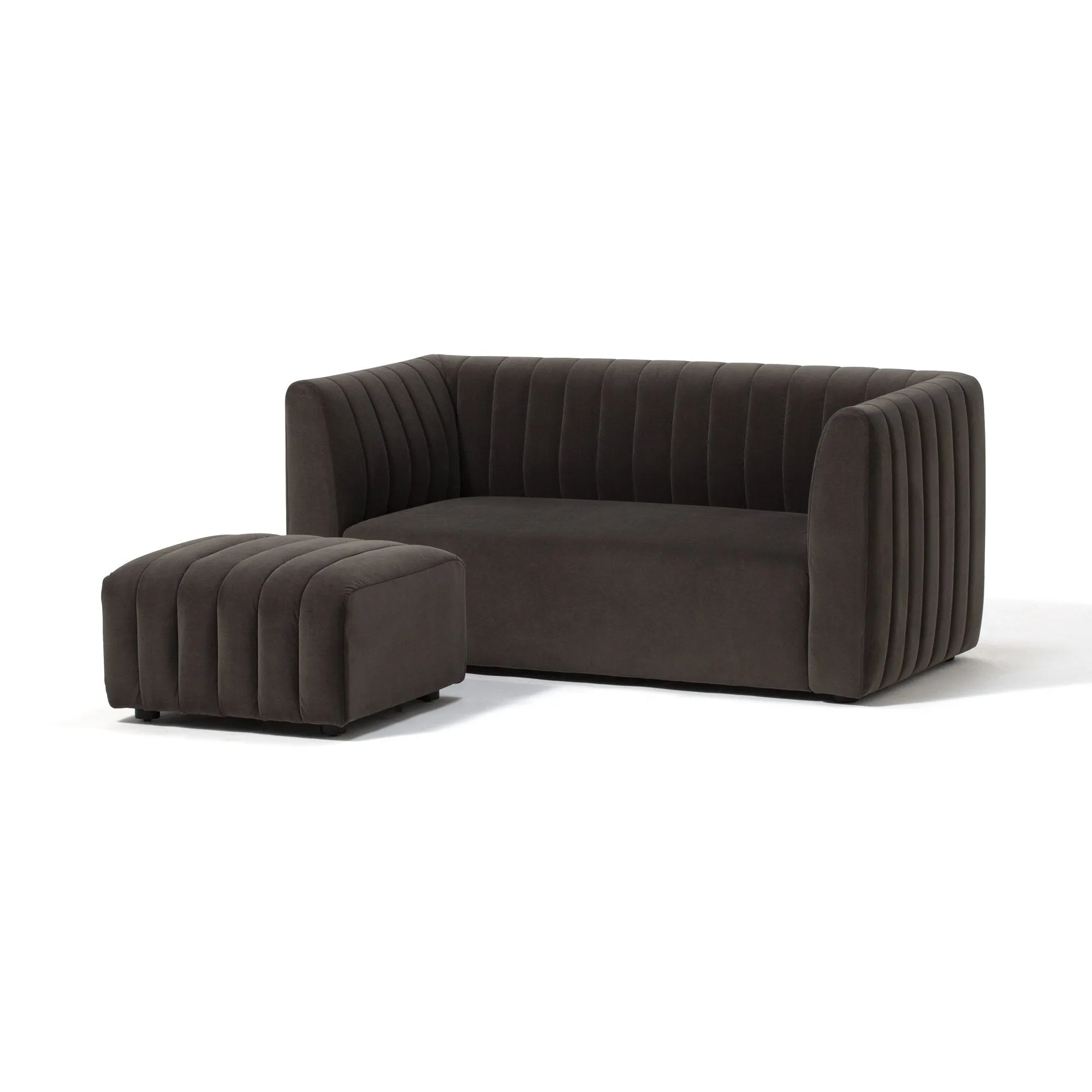Chouette Sofa 2S Dark Gray (W1380X D700 X H620)