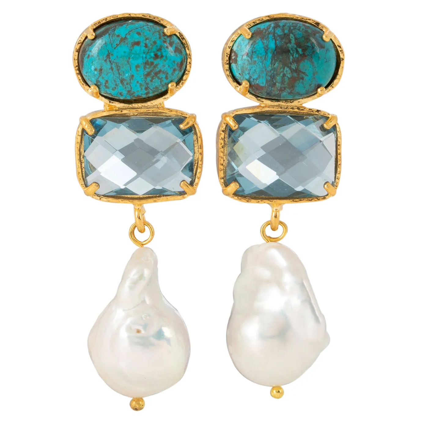 Christie Nicolaides Amaia Earrings - Blue