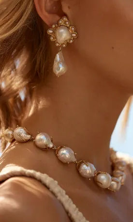 Christie Nicolaides Angelica Pearl Necklace Back Soon!