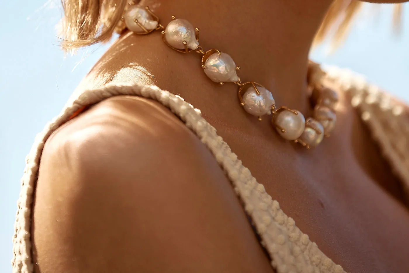 Christie Nicolaides Angelica Pearl Necklace Back Soon!