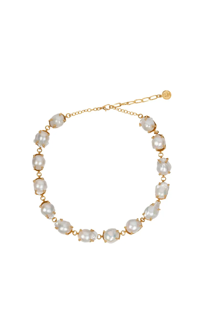 Christie Nicolaides Angelica Pearl Necklace Back Soon!