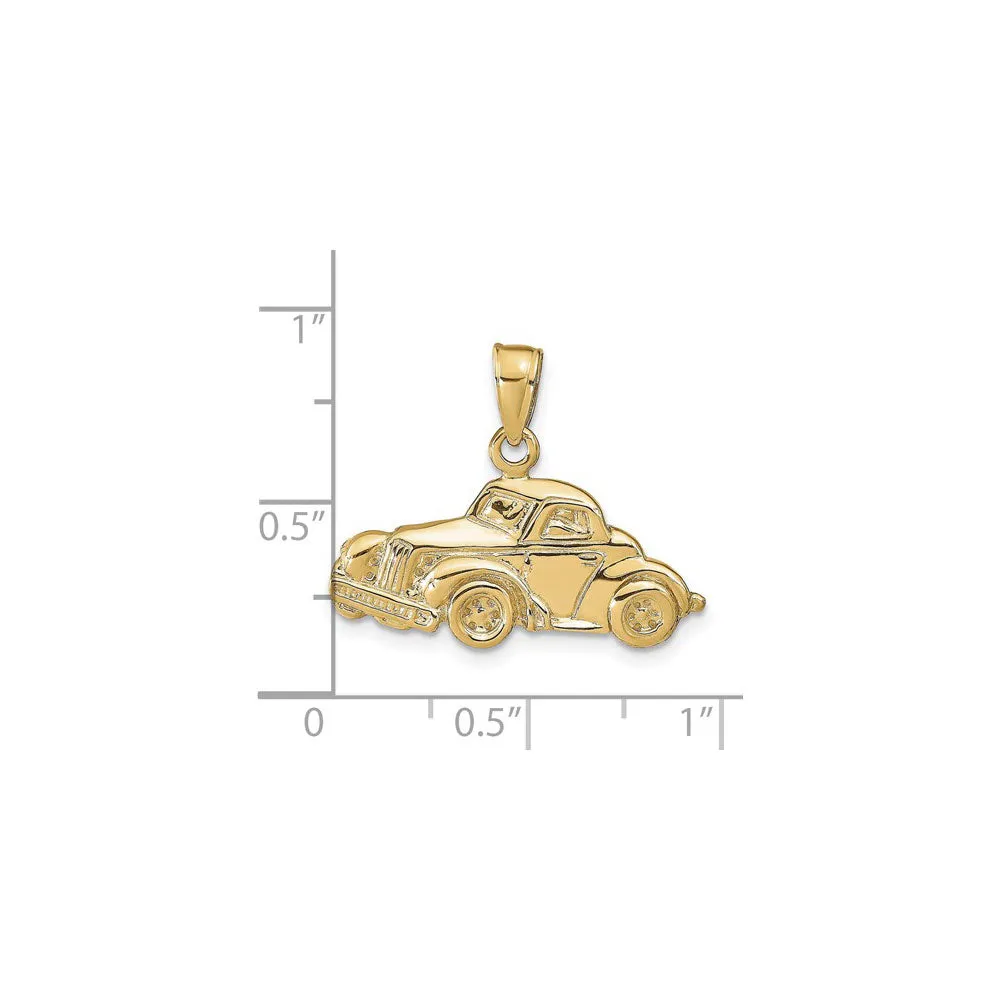 Classic Antique Car Pendant (14K)
