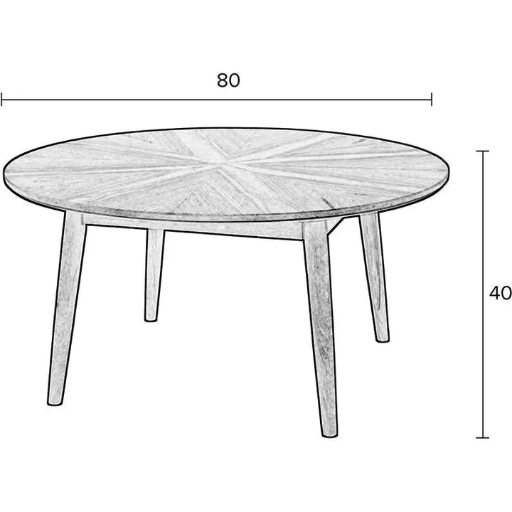 Coffee Table Fabio Natural