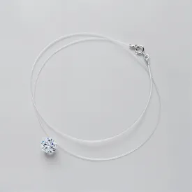 Concealed Sexy Solitaire Neckpiece