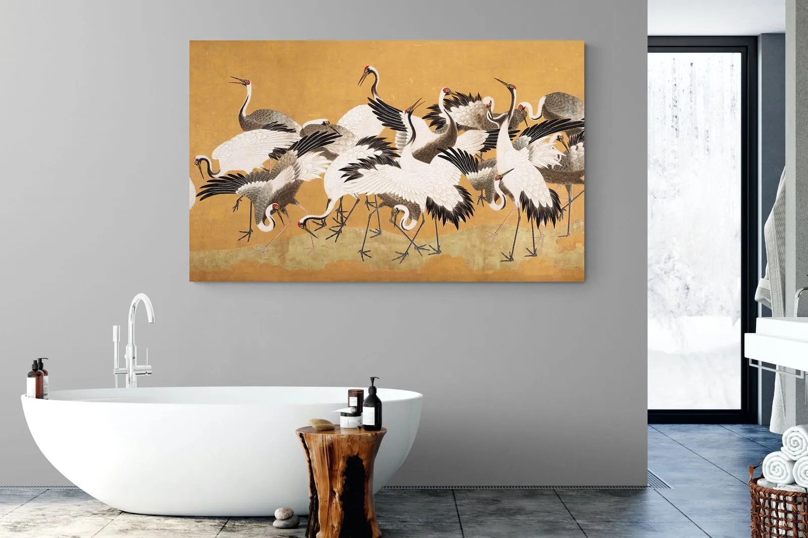 Crane Birds